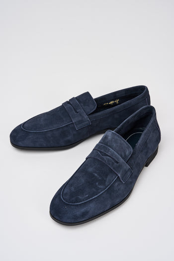 Frau Mocassino Blu Uomo - 5