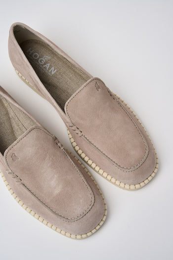 Hogan Mocassino Grigio Vapore Donna - 3