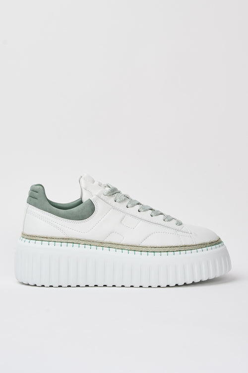 Hogan Sneaker Bianco+pistacchio Donna