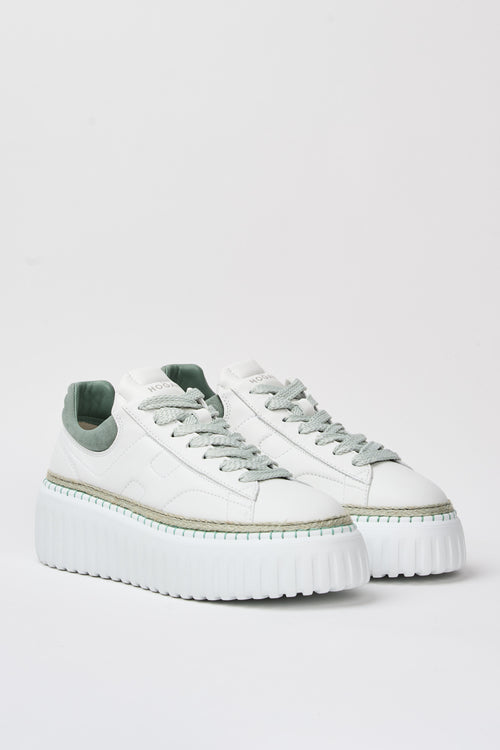 Hogan Sneaker Bianco+pistacchio Donna - 2