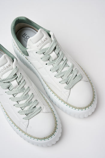 Hogan Sneaker Bianco+pistacchio Donna - 3