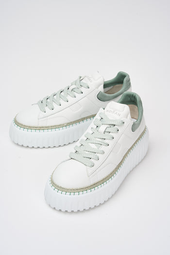 Hogan Sneaker Bianco+pistacchio Donna - 7