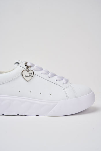 Love Moschino Sneaker Bianco Donna - 5
