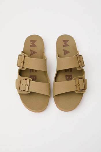 Manebi Sandalo Kaki Green Donna - 3