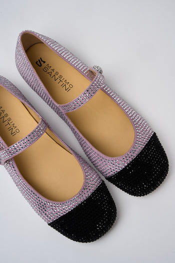 Massimo Santini Ballerina Lily+nero Donna - 3