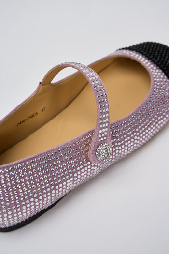 Massimo Santini Ballerina Lily+nero Donna - 4