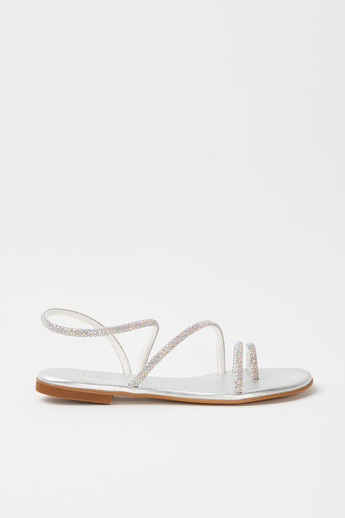 Mosaic Sandalo Argento Donna