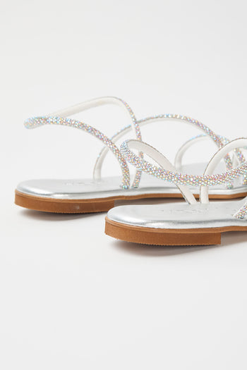 Mosaic Sandalo Argento Donna - 5