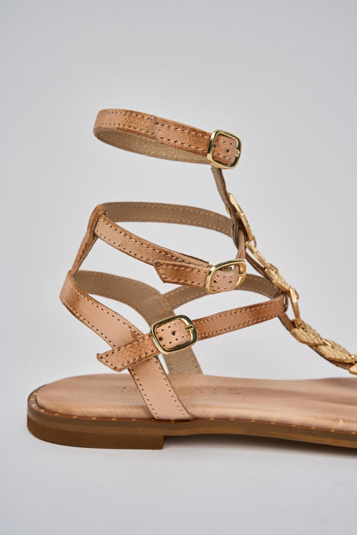 Mosaic Infradito Naturale/oro Donna - 2