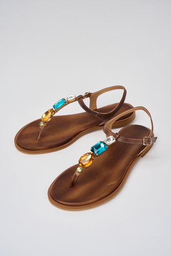 Mosaic Infradito Blue/topaz Donna - 5