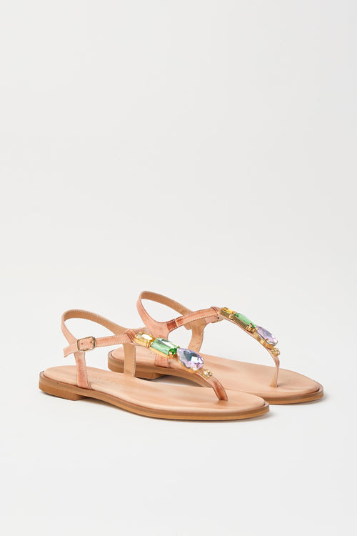 Mosaic Infradito Lilac/lime Donna - 2