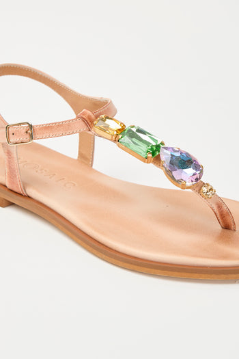 Mosaic Infradito Lilac/lime Donna - 4
