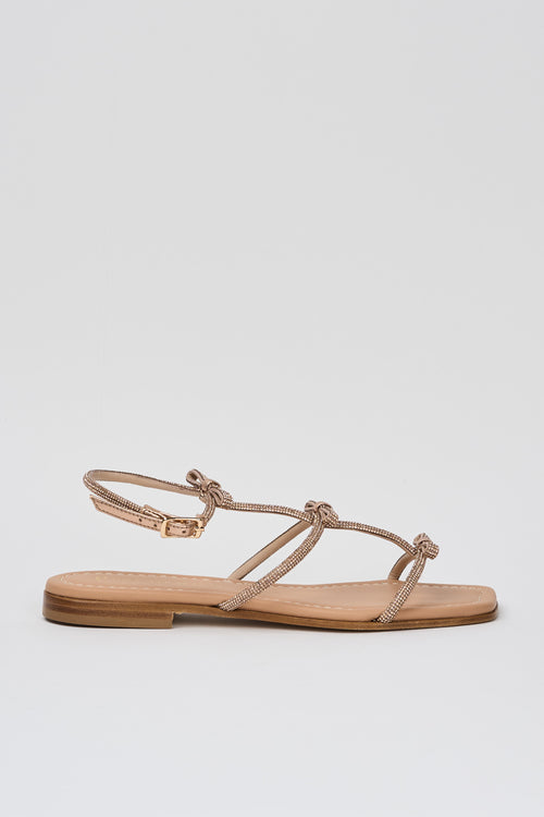 Paola Fiorenza Sandalo Nude+rosa Donna