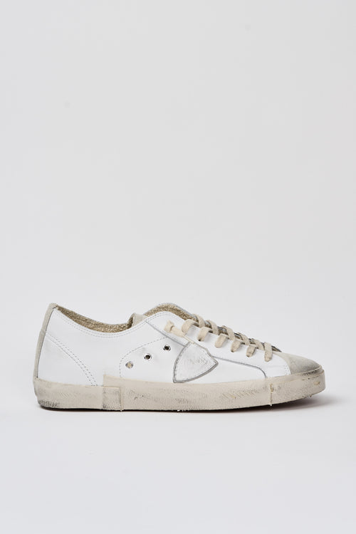 Philippe Model Sneaker Blanc Gris Uomo