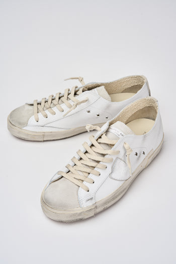 Philippe Model Sneaker Blanc Gris Uomo - 7