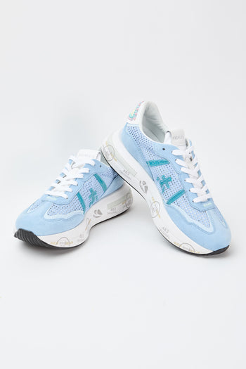Premiata Sneaker Azzurro Donna - 5