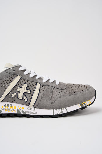 Premiata Sneaker Grigio Uomo - 4