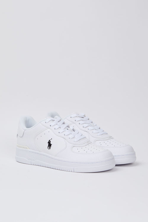 Ralph Lauren Sneaker Grny Lthwhite/black Uomo - 2