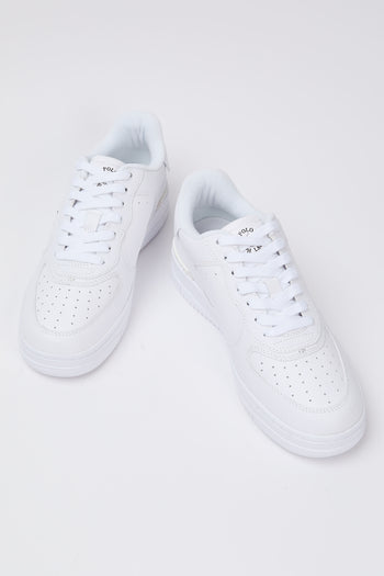Ralph Lauren Sneaker Grny Lthwhite/black Uomo - 5