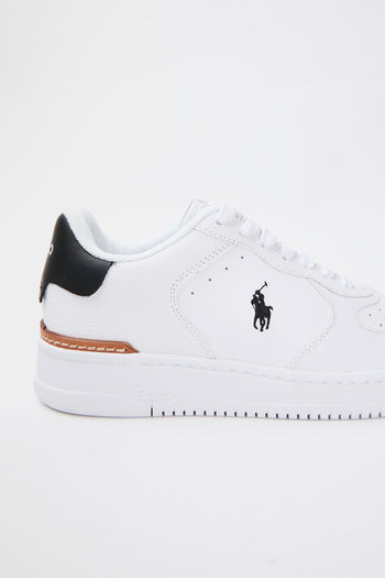 Ralph Lauren Sneaker Grny Lthwhite/white/black Uomo - 7