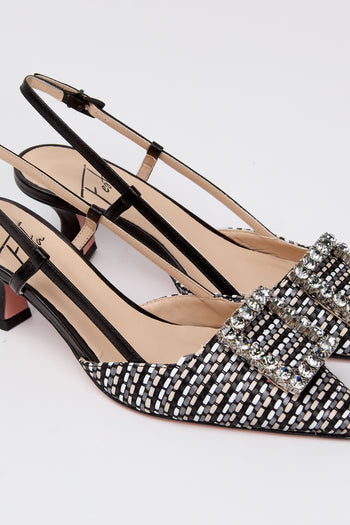 Roberto Festa Slingback Cezanne+nero Donna - 3