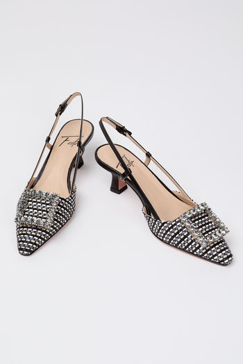 Roberto Festa Slingback Cezanne+nero Donna - 6