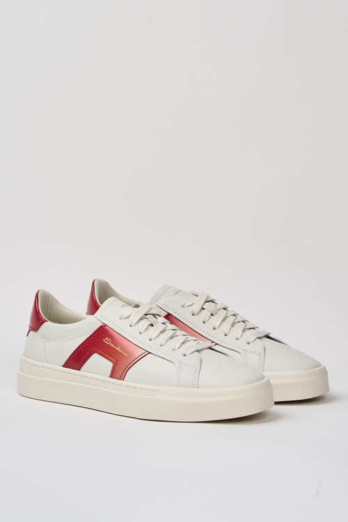 Santoni Sneaker White Uomo - 2