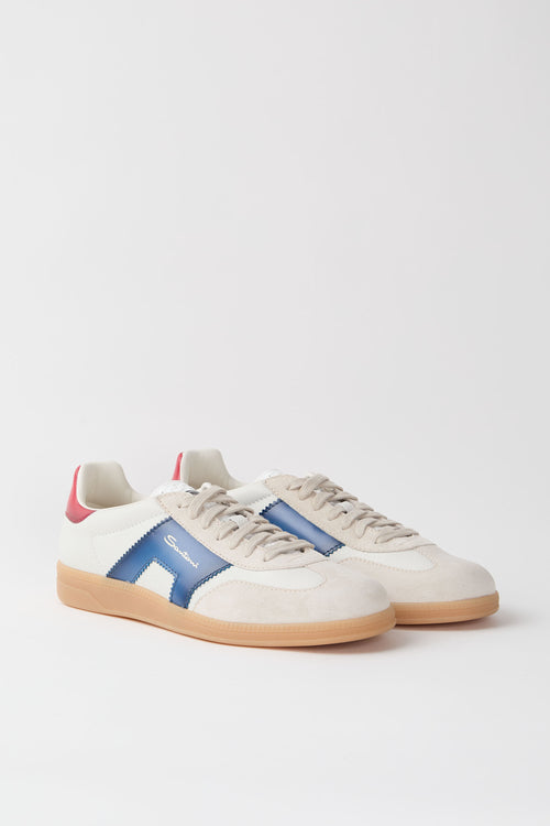 Santoni Sneaker White Uomo - 2