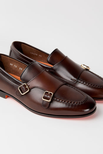 Santoni Mocassino Dark Brown Uomo - 3