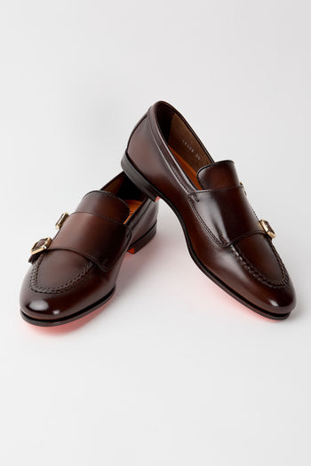 Santoni Mocassino Dark Brown Uomo - 6