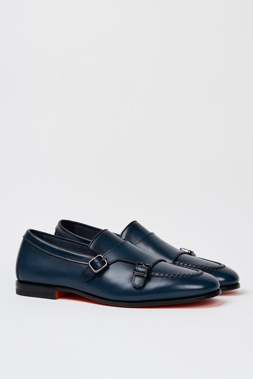 Santoni Mocassino Bue Uomo - 2