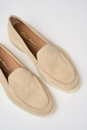 Santoni Mocassino Sabbia Donna - 3