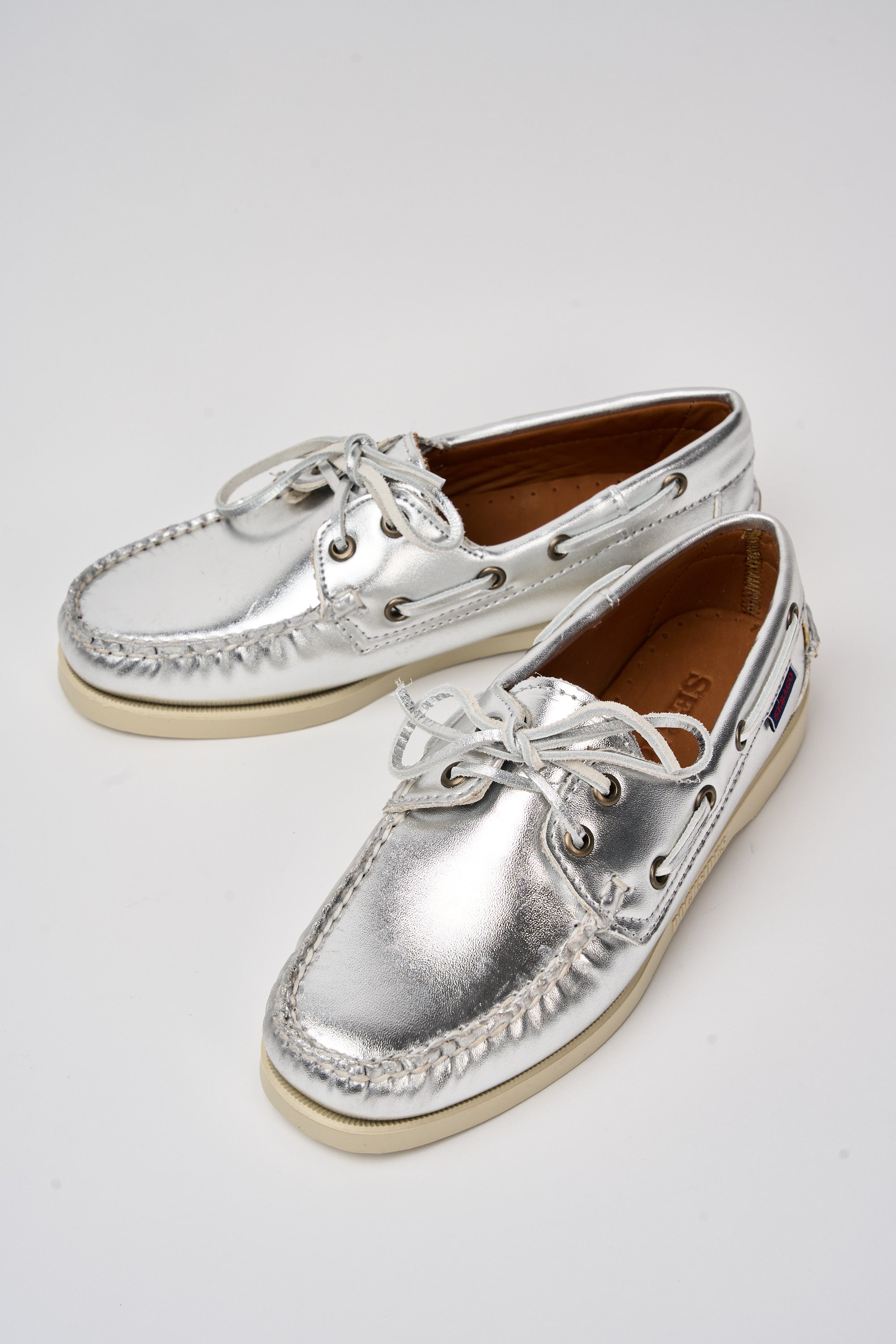 Mocassini Sebago Monterey Donna - In Sintetico, Suola In Gomma, Made In Vietnam - Foto 6