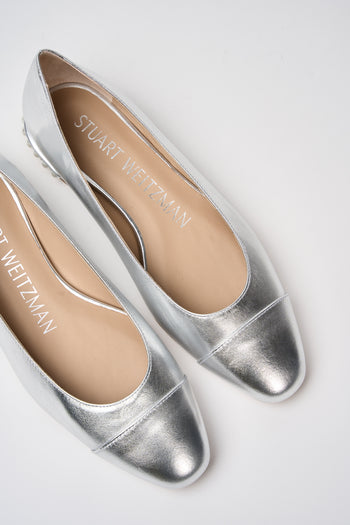 Stuart Weitzman Ballerina Silver Donna - 3