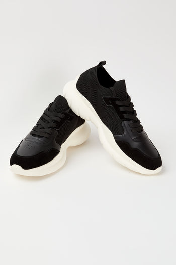 Stuart Weitzman Sneaker Black Donna - 6