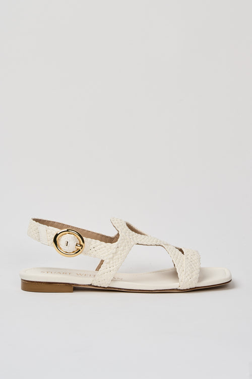 Stuart Weitzman Sandalo Cream Donna