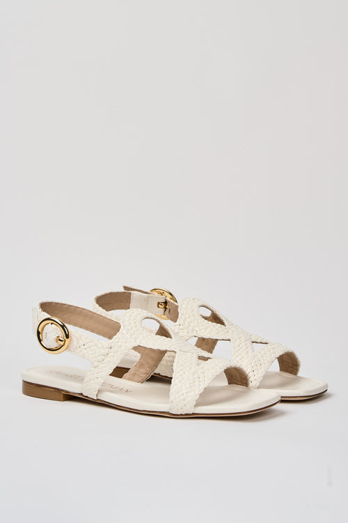 Stuart Weitzman Sandalo Cream Donna - 2