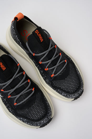 Sun68 Sneaker Nero Uomo - 3
