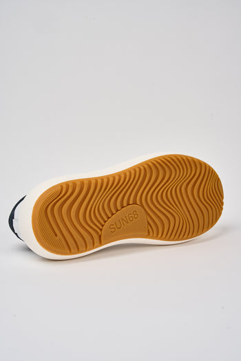Sun68 Sneaker Bianco/navy Blue Uomo - 4