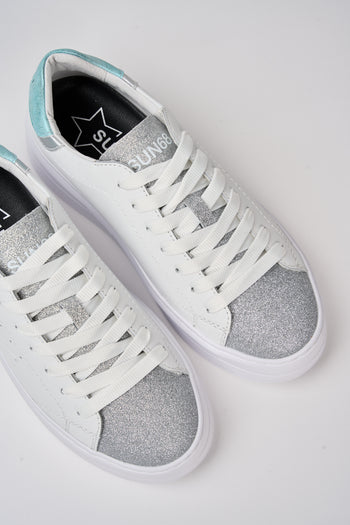 Sun68 Sneaker Bianco/azzurro Donna - 3
