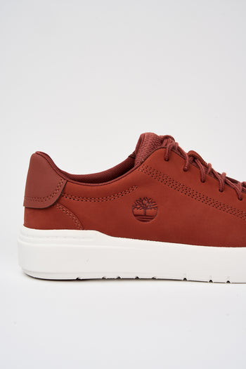Timberland Sneaker Dark Red Nubuck Uomo - 4
