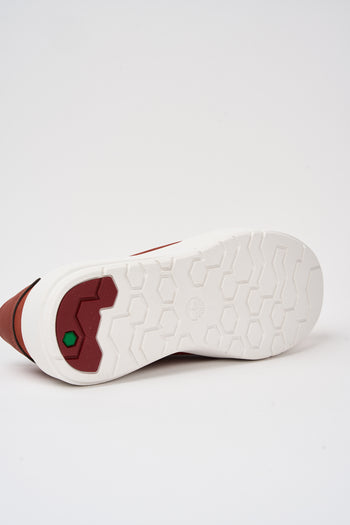 Timberland Sneaker Dark Red Nubuck Uomo - 5