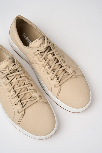 Timberland Sneaker Light Beige Nubuck Uomo - 3