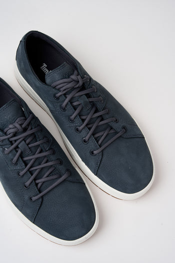 Timberland Sneaker Dark Blue Nubuck Uomo - 3