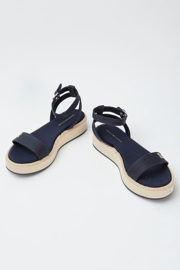 Tommy Hilfiger Sandalo Space Blue Donna - 5