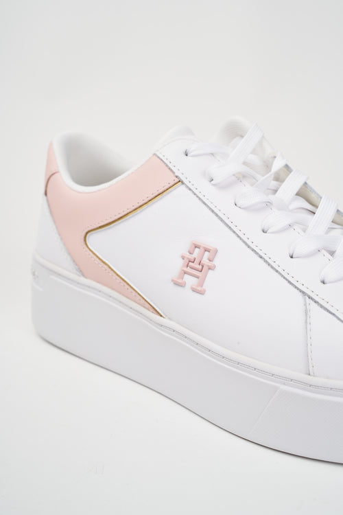 Tommy Hilfiger Sneaker White/whimsy Pink Donna - 2