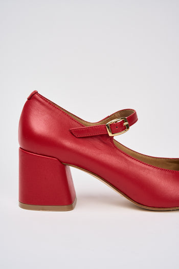 Tre Emme Mary Jane Rosso Donna - 4