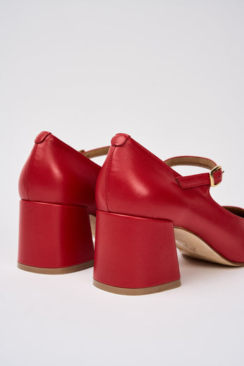 Tre Emme Mary Jane Rosso Donna - 5