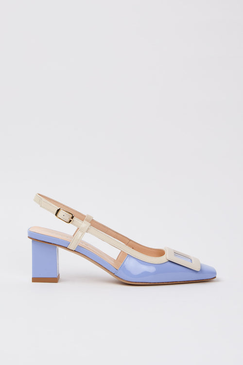 Tre Emme Slingback Cielo+burro Donna