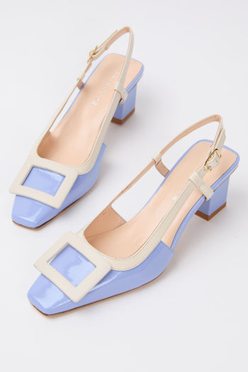 Tre Emme Slingback Cielo+burro Donna - 5